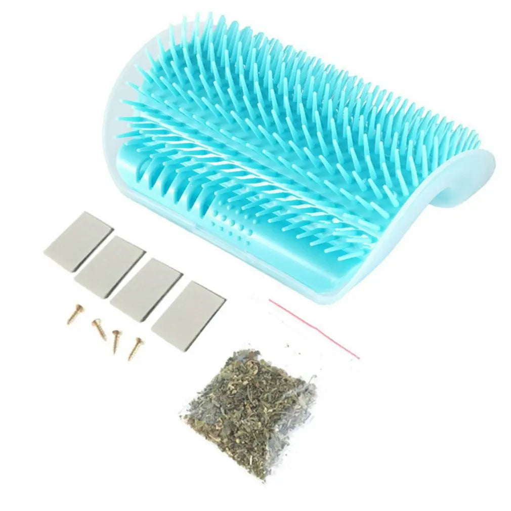 New Pet Comb Removable Cat Corner Scratching Rubbing Brush Pet Hair Removal Massage Comb Pet Grooming Cleaning Supplies Scratche