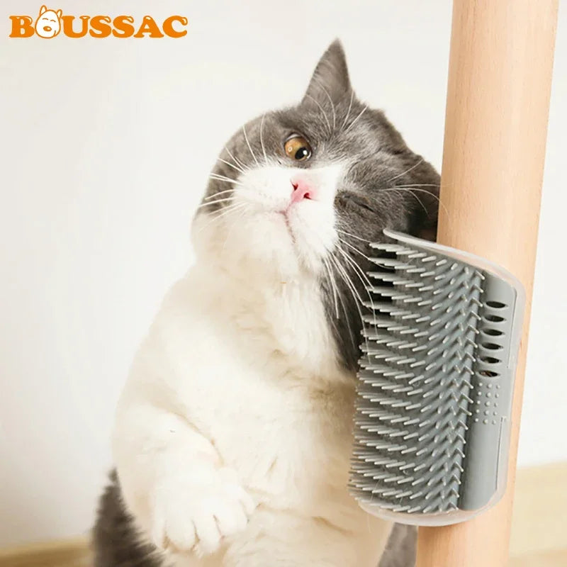 New Pet Comb Removable Cat Corner Scratching Rubbing Brush Pet Hair Removal Massage Comb Pet Grooming Cleaning Supplies Scratche