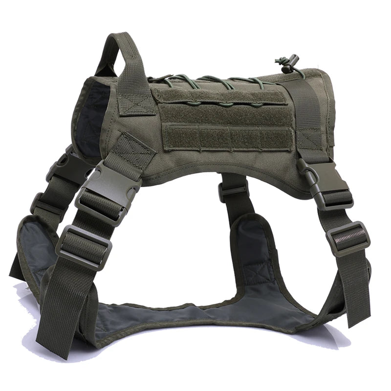 K9 Tactical Military Vest Pet German Shepherd Golden Retriever Tactical  Training Dog Harness and Leash Set For All Breeds Dogs